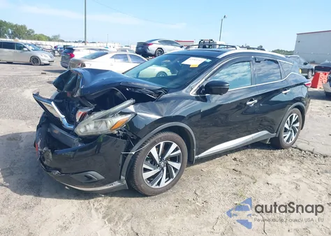 2016 Nissan Murano Platinum из США, поврежденный, VIN 5N1AZ2MH0GN155081